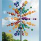 Cosmic Array Multicolored Outdoor Garden Wind Spinner Stake Thumbnail Image