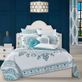 Afton Teal Bohemian Medallion Quilt Set Bedding from Royal Court Thumbnail Image