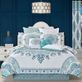 Afton Teal Bohemian Medallion Comforter Bedding from Royal Court Thumbnail Image