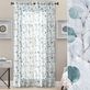 Lathrop Crushed Taffeta Botanical Leaf Semi Sheer Curtain Panel Thumbnail Image