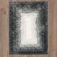Dark Gray Ombre Border Plush Bath Rugs Thumbnail Image