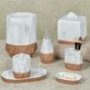 Salerno Faux Marble and Faux Wood Bath Accessories Thumbnail Image