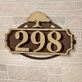La Casa Tree House Number Wall Address Sign by JasonW Studios Thumbnail Image