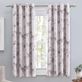 Serene Garden Floral Room Darkening Short Grommet Curtain Panel Thumbnail Image