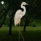 White Egret Solar Bird LED Lighted Outdoor Sculpture Thumbnail Image