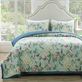 Pavona Celadon Peacock Floral Mini Quilt Set Bedding Thumbnail Image