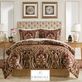 Julius Chocolate Jacquard Woven Damask Comforter Set Luxury Bedding by Croscill Classics Thumbnail Image