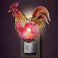 Rooster Stained Glass Nightlight Thumbnail Image