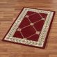 Fleurette Handcarved Trellis Traditional Wool Rectangle Accent Rug Thumbnail Image