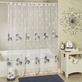 Blossom Rose Embroidered Floral Sheer Shower Curtain Thumbnail Image