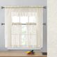Moray Lace Tier and Valance Window Treatment Set Thumbnail Image