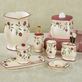 Claret Rose Floral Bath Accessories Thumbnail Image