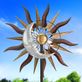 Sun and Moon Celestial Outdoor Garden Wind Spinner Stake Thumbnail Image