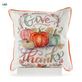 Give Thanks LED Lighted Decorative Fall Pumpkin Pillow Thumbnail Image
