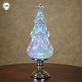 Christmas Tree Color Changing LED Lighted Glitter Swirl Water Globe Thumbnail Image