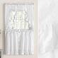 Charlene Solid Color Ruffled Tier Window Treatment Thumbnail Image