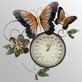 Butterfly Decorative Outdoor Thermometer Weather-Resistant Metal Wall Art Thumbnail Image