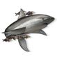 Shark and Friends Indoor Outdoor Stainless Steel Wall Sculpture Thumbnail Image