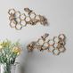 Honeycomb and Bee Wall Art Plaque Set Thumbnail Image