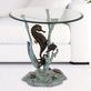 Seahorse Art Round Accent Table Thumbnail Image