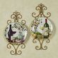 Meadow Brook Vineyard Wine Themed Ceramic Dinner Plate Set of 2 Thumbnail Image