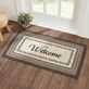 Vining Florals Welcome Braided Rectangle Accent Rug Thumbnail Image