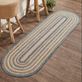 Kaila Braided Oval Rug Runner with Included Rug Pad Thumbnail Image