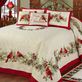 Winterhaven Christmas Cardinal Holiday Oversized Bedspread Set Bedding Thumbnail Image