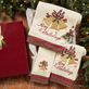 Holiday Bells Cotton Velour Embroidered Bath Towel Set Thumbnail Image