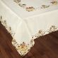 Bells Are Ringing Embroidered Holiday Oblong Tablecloth and Table Linens Thumbnail Image