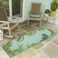 Marina Palm Border Rug Runner Thumbnail Image
