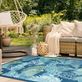 Marina Blue Coral Garden Indoor Outdoor Rugs Thumbnail Image