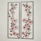 Cherry Blossom Pink Floral Metal Wall Art Panel Set Thumbnail Image