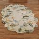 Magnolia Butterfly II Parchment Sculpted Oval Rugs Thumbnail Image