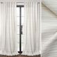 Holmes Striped Eggshell Curtain Panel Thumbnail Image