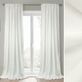 Gillian White Slubbed Lined Curtain Panel Thumbnail Image