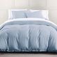 Hera Light Blue Woven Viscose Linen Mini Comforter Set Bedding Thumbnail Image