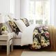 Peony II Black Floral Mini Comforter Set Bedding Thumbnail Image