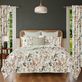 Evergreen Reversible Botanical Leaf Print Quilt Set Bedding by Royal Court Thumbnail Image
