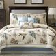 Quincy Bird and Leaf Nature Inspired 7 pc Comforter Bed Set by Madison Park Thumbnail Image