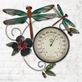 Dragonfly Outdoor Thermometer Metal Wall Art Thumbnail Image