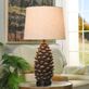Cooper Rustic Brown Pine Cone Table Lamp Thumbnail Image