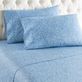 Micro Flannel(R) Traditions Blue Sheet Set Thumbnail Image