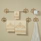 Palace Gold Fleur de Lis Steel Bath Wall Fixtures by JasonW Studios Thumbnail Image