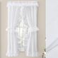 Somersby Solid Color Ruffled Priscilla Curtain Window Treatment Thumbnail Image