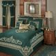 Balmoral Emerald Green Embroidered Comforter Set Luxury Bedding Thumbnail Image
