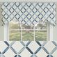 Arendal Embroidered Lattice Cornice Window Valance Thumbnail Image