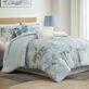 Kiawah Island Light Blue Tropical Palm Leaf 6 pc Comforter Bed Set by Harbor House Thumbnail Image