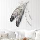 Feathers Indoor Outdoor Stainless Steel Wall Sculpture Thumbnail Image