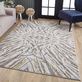 Chesney Gold Burst Design Contemporary Abstract Area Rugs Thumbnail Image